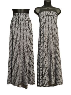 LuLaRoe maxi skirt / strapless dress